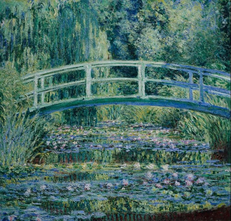 Claude Monet Water Lilies And Japanese Bridge Art Gallery claude-monet-water-lilies-and-japanese-bridge-art-gallery