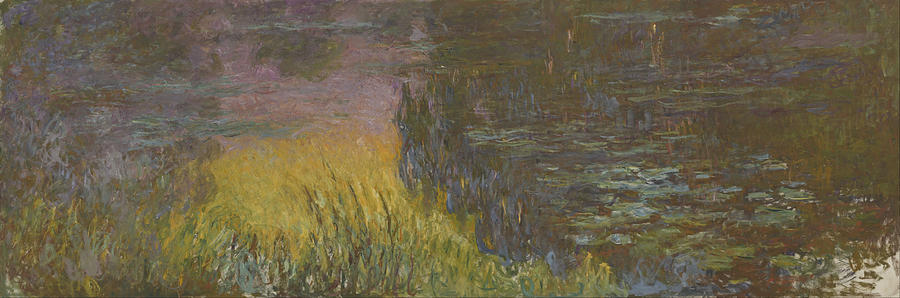 Claude Monet The Water Lilies, Setting Sun