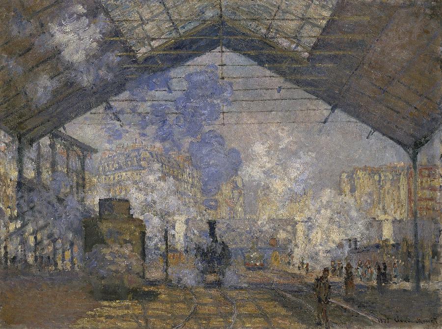 Claude Monet The Saint-Lazare Station